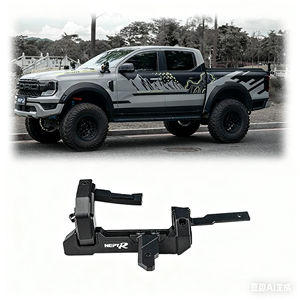 MUYE NEPTR Accessoires 4x4 CNC Support de Double Phare Sculpté Non-Destructif Support de Montant A pour T9 <span class=keywords><strong>Ford</strong></span> Ranger <span class=keywords><strong>Raptor</strong></span> 2024 - Product Image 5