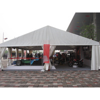 Hai-ning publicité tente de Camping bâche imperméable tissu résistant à l'huile disponible Pvc bâche toile tente vente