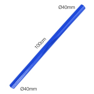Cavo di prolunga blu Manitor da 1 metro per tubi del liquido di raffreddamento con diametro interno di 40 mm - Product Image 1