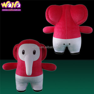 Kostum Maskot Kartun Rubah Tiup Iklan Model Rubah Tiup Kustom - Product Image 5