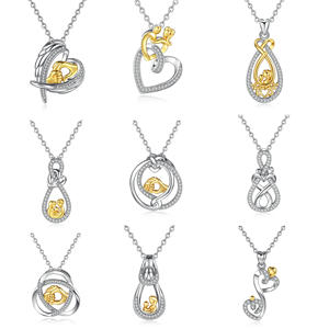 925 gioielli in argento sterling personalizzato mama regali <span class=keywords><strong>festa</strong></span> <span class=keywords><strong>della</strong></span> <span class=keywords><strong>mamma</strong></span> <span class=keywords><strong>mamma</strong></span> figlio figlia mano del pendente <span class=keywords><strong>della</strong></span> <span class=keywords><strong>collana</strong></span> - Product Image 1