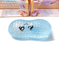 Nouveau jouet de décompression créatif de 12 cm en forme d'arachide, texture vaseline, pour adultes et enfants, idéal pour le bureau