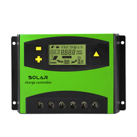 Contrôleur de charge solaire 24V 60A, contrôleur de charge automatique 60 ampères, contrôleur de panneau solaire PWM hors réseau