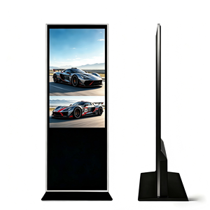 Pantalla LCD de Señalización Digital de 43 Pulgadas con Soporte de Piso, Precio de Fábrica, Pantalla Táctil, Uso en Interiores, CMS Basado en la Nube, Punto de Acceso WiFi, Antideslumbrante - Product Image 3
