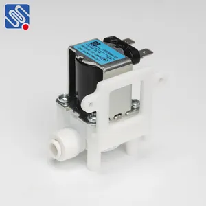 Meishuo FPD360A210 DC24V AC220v water solenoid valve drinking food grade water plastic valve RO sapres