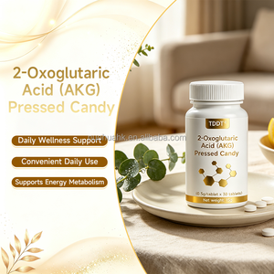 Tabletas de Caramelo Prensado AKG, Ácido 2-Oxoglutarico, Suplemento Dietético, OEM ODM, Nutrición Deportiva - Product Image 2