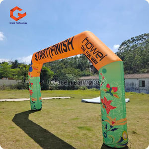 Arco Inflable Personalizado para Eventos Deportivos, Arco <span class=keywords><strong>Publicitario</strong></span> Inflable para Exteriores con Pancarta para Publicidad - Product Image 5