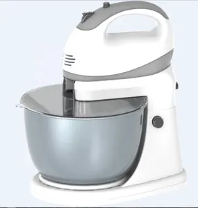 High Power Elektrische Hand Mixer Küchenmaschine TYE-523C mit Haken und Beater mit Edelstahl Schüssel