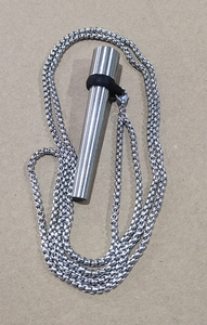 Bocchini per Narghilè in Alluminio o Acciaio Inossidabile, Bocchino Artigianale con Catena - Product Image 3