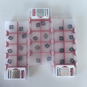 CCMT060202-PS AH8015 Tungaloy 100% original, herramientas de torneado externo para torno CNC cuadrado, insertos de carburo de tungsteno personalizables OEM - Product Image 2
