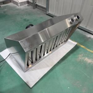 Hotte de cuisine professionnelle 30 pouces pour hôtels, 1000 m³/h, moteur ultra-silencieux, commande tactile 3 vitesses, éclairage LED réglable, compatible lave-vaisselle - Product Image 5