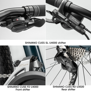 Bicicleta de Montaña de Aluminio de 27.5 Pulgadas, Modelos para Hombre y Mujer, Adultos y Estudiantes, con Frenos de Disco, 70010001/MT300, 9 Velocidades - Product Image 4