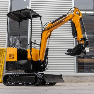 Free Shipping Mini Excavator 1.0 Ton Crawler Excavator 1 Ton 1.5 Ton 2 Ton Hydraulic Farm Engineering <b>Small</b> Excavator - Product Image 1