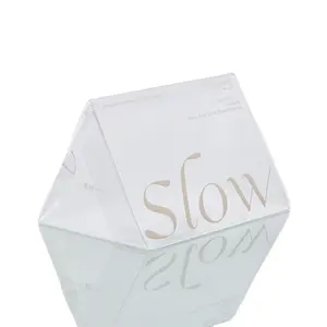 Custom many sizes clear PVC pillow box plastic transparent PVC PET gift box for cosmetic rush candy favor food wedding