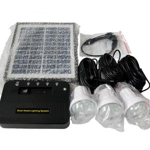 Système solaire domestique 4W qualifié, kit solaire avec 3 ampoules LED pour la famille - Product Image 3