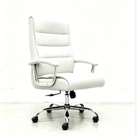 Chaise de bureau moderne et confortable 2026 en cuir PU de haute qualité, avec dossier en maille respirante, réglage électrique et glissière, colorée