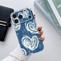 Coque de téléphone rigide personnalisable style simple pour iPhone 17 Air 16 15 14 11 Pro Max 7 Plus 16e