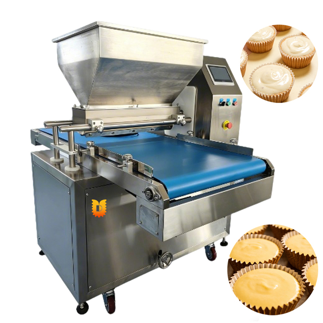 Cake Maker Machine Automatic Stainless Steel Cake Filling Machine High Capacity for Bakery Food Factory