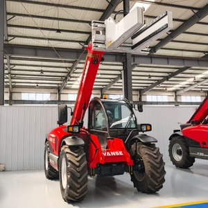 Chariot télescopique 4t de 17,6 m avec benne 4-en-1 et nacelle pour personne à vendre - Product Image 1