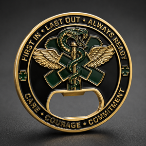 Moneda Conmemorativa Personalizada <span class=keywords><strong>de</strong></span> <span class=keywords><strong>Rescate</strong></span> <span class=keywords><strong>y</strong></span> Atención Médica, Abridor <span class=keywords><strong>de</strong></span> Botellas <span class=keywords><strong>de</strong></span> Esmalte Suave con Logotipo <span class=keywords><strong>de</strong></span> Doble Cara, Moneda <span class=keywords><strong>de</strong></span> Desafío para Regalo <span class=keywords><strong>de</strong></span> Estación - Product Image 1