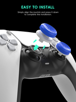 Manettes de jeu FPS Control Freaks Performance pour PS5 et PS4, hauteur haute et moyenne, noires, accessoires de jeu