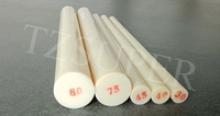 Barre ronde en nylon coulé MC de couleur crème en polyamide PA6