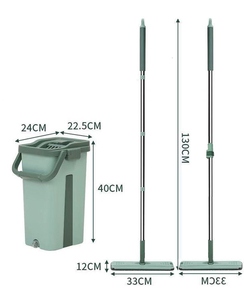 Balai à serpillère magique pour le nettoyage domestique des sols en bois (A2219), accessoire de salle de bain, pour l'entretien de la maison - Product Image 4