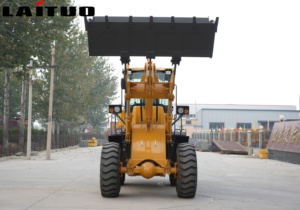 Laituo 92kw nhiệm vụ lớn bánh xe tải 10.6 tấn hoạt động Trọng lượng 1.8M xô Công suất weichai động cơ diesel phối hợp Yin bơm - Product Image 2