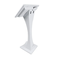18.5-27 Inch Android Digital Signage Interaktif All-in-One LCD Touch Screen Kiosk SDK Kaca Tempered untuk Toko Ritel Belanja