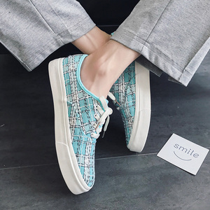 Nouvel arrivage de chaussures plates en lin blanc de créateur baskets décontractées de marque <span class=keywords><strong>Speed</strong></span> Runner vente en gros de toile de luxe célèbre Putian - Product Image 4