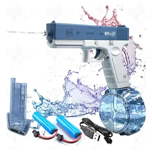 Çocuklar için Dardos tabanca av tüfeği Juguete elektrikli atıcı yüksek basınçlı su Spyra Glocks pompa aguto Agua Postas Pistool