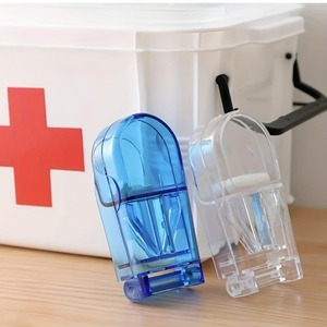Pill Cutter and Splitter with Dispenser Easy Cut Pills for Tablet Vitamin and <b>Big</b> Medicine Clean Split Tablets Into Half Quarter - Product Image 4