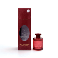 Ensemble diffuseur de parfum en verre haut de gamme, décoration de maison luxueuse, diffuseur d'aromathérapie, cadeau pour chambre à coucher, salle de bain, OEM personnalisé