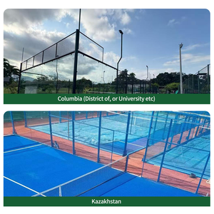 Césped Artificial Profesional para Pádel de 12 mm, Resistente a la Intemperie, Fibra Suave, Deslizamiento Seguro, Tracción para Jugadores, Directo de Fábrica OEM, USWG PE de Alta Calidad - Product Image 2