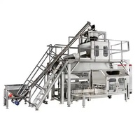 Machine d'emballage automatique certifiée CE |   Équipement d'emballage pour farine de 10 kg / céréales de 25 kg / riz / aliments pour animaux