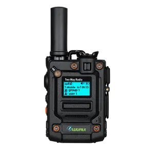 วิทยุสื่อสารมือถือ K300 4G LTE 6800mAh K300 Linux poc Radio 0.96นิ้ว realptt walkie talkie walkie-talkie พร้อมซิมการ์ด