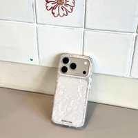 Coque de téléphone anti-chute simple à double couche et motif uni pour iPhone 15/16/17 PRO MAX