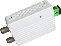 Récepteur optique passif d'intérieur Offres Spéciales CATV PON Mini noeud optique de fibre de WDM pour ftth pour l'équipement optique de fibre de CATV