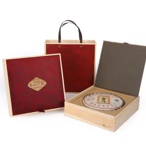 Embalaje de estrellas personalizado, pequeño anillo de madera de bambú, joyería, reloj de vino, pañuelo de dinero, especias, té, Cajas de Regalo