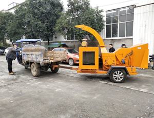 Diesel Commercial <b>Wood</b> Chipper Machine Long-Service-Life <b>Log</b> and Tree Chipper Machinery for Forestry Industries - Product Image 1