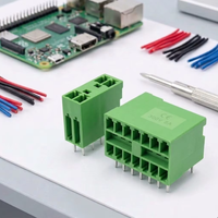 Connecteurs de bornes mâles à double rangée à angle droit de 3,50 mm pour cartes de circuits imprimés - Offre Spéciale
