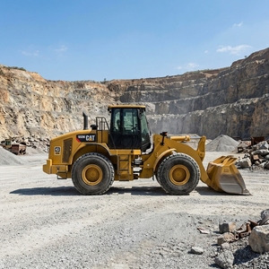 รถตักล้อยาง CAT 950H มือสอง ใช้งานน้อย รถตัก Caterpillar 950H บุ้งกี๋ใหญ่ เครื่องจักรก่อสร้างขนาดใหญ่ - Product Image 1