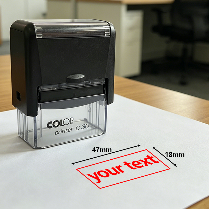 C30-Black casing-Red ink