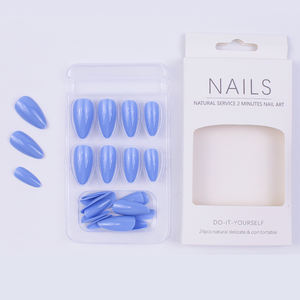 <span class=keywords><strong>Uñas</strong></span> Postizas <span class=keywords><strong>Cortas</strong></span> de Almendra al por Mayor para Primavera <span class=keywords><strong>Verano</strong></span>, <span class=keywords><strong>Uñas</strong></span> de Gel Suave de Color Sólido, <span class=keywords><strong>Uñas</strong></span> Postizas a Presión - Product Image 5
