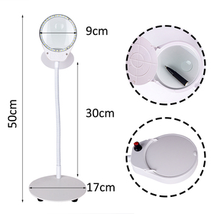 Đọc Sách Hoặc Sửa Đồng Hồ Có Thể Điều Chỉnh Ống Kim Loại Dài Bảng Kính Lúp Chiếu Sáng Kính Lúp Với Đèn LED Loupe - Product Image 5