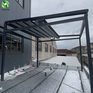 Auvent de toit <span class=keywords><strong>motorisé</strong></span> de qualité supérieure, auvent rétractable en aluminium, auvent imperméable pour patio - Product Image 4