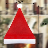 Gorro de Navidad para Adultos y Niños, Gorro de Santa Unisex, Gorros de Navidad para Cosplay, para Fiestas de Año Nuevo