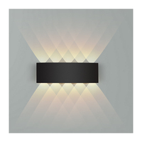Applique murale led noire de haute qualité