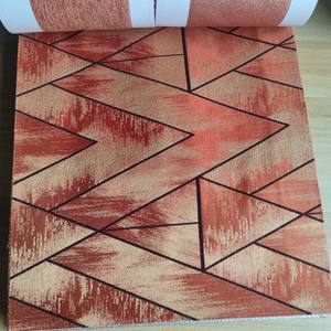 Cortinas textiles <span class=keywords><strong>de</strong></span> lujo <span class=keywords><strong>para</strong></span> el hogar, tela <span class=keywords><strong>de</strong></span> tapicería interior rojo-naranja y tela <span class=keywords><strong>de</strong></span> cortinas con patrón <span class=keywords><strong>de</strong></span> <span class=keywords><strong>hilo</strong></span> dorado plateado - Product Image 1