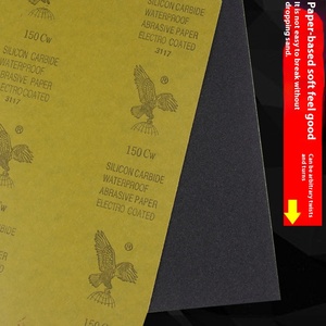 Eagle 200 #-2000 # Odm Waterbestendig Schuurpapier 1Mm Dikke Vierkante Vorm 230X280Mm <span class=keywords><strong>3</strong></span> Jaar Garantie Voor Nat/Droog Polijsten Schuren - Product Image 4